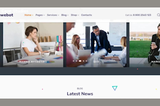 design digital marketing agency website