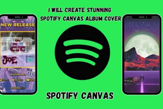 animate your album cover for spotify canvas