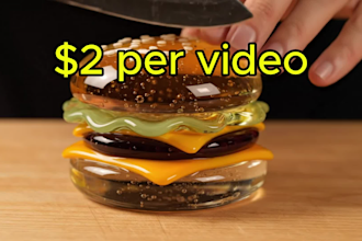 produce asmr with glass like fruit cuts and creative projects with google veo 3
