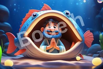 do ai kids bible story animation 3d sunday school bible story cartoon