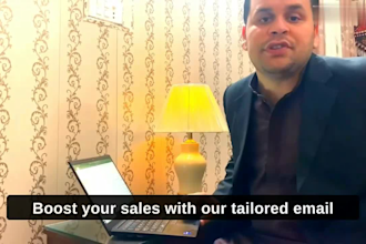 do targeted company searches by linkedin lead generation and email campaign