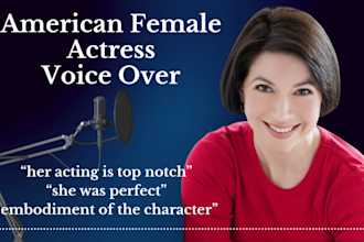 record a professional voice over for your acting project