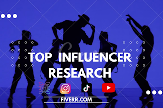 do expert influencer research for your targeted niche
