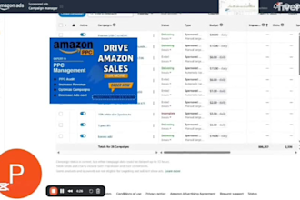 setup and optimize amazon PPC campaigns to boost sales and reduce acos