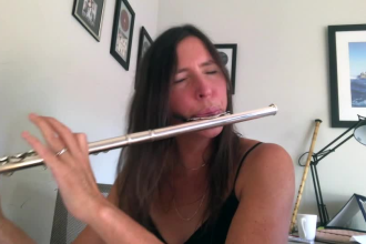 record professional flute parts, scored or improvised