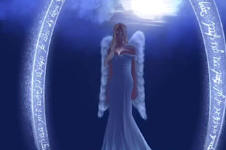 make a realistic drawing of a feminine person for you