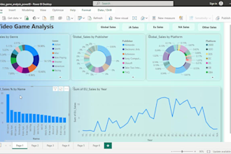 analyze data, create dashboards, build ml models, and video presentations