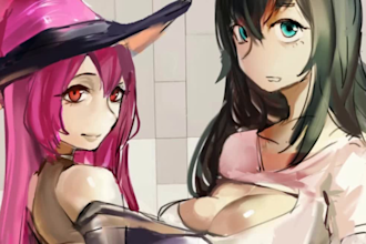 draw anime art and painting for your needs
