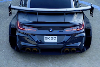 do realistic automotive car render and animation