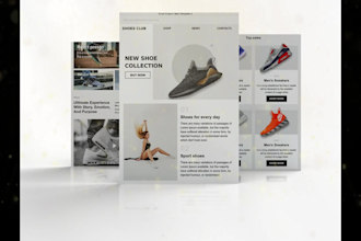 design klaviyo newsletter email template design for  email marketing