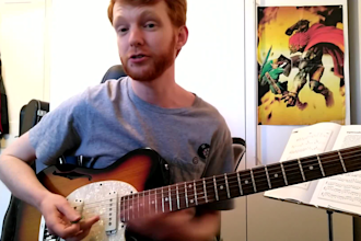 give professional guitar lessons online