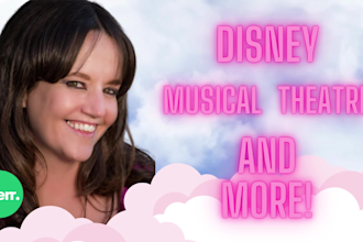 write and record a disney style song for your animation
