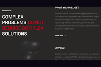 3d do animated website 3d animated webflow website reponsive 3d animated website