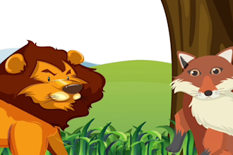 2d cartoon animation video in adobe animate cc