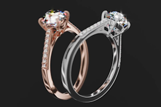 do cgi 3d jewelry animation 3d cad model 3d watch design 3d jewelry rendering