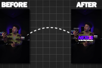 edit engaging short form content for tiktok, reels, shorts with captions