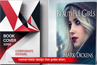 do book cover and e book cover design, paperback, formatting