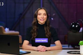 do ai spokesperson video using heygen synthesia lumen5 keygen