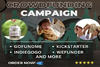 promote, create crowdfunding campaign for maximum success, gofundme indiegogo