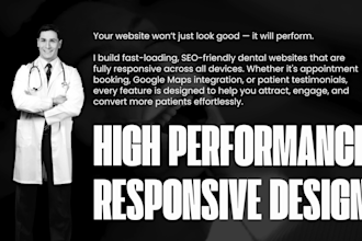 build dentist websites on wordpress and elementor