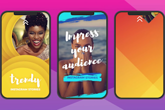 create stylish instagram story and instagram short video ad