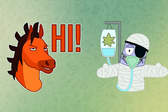 create telegram animated stickers for your crypto project