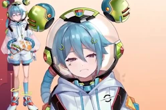 create live2d vtuber model 2d vtuber model 2d vtuber rigging anime style