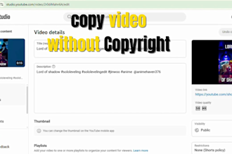 edit youtube shorts for copyright free reupload or ,copy paste work
