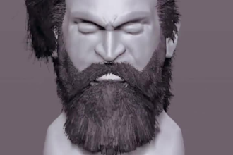 sculpt realistic 3d head, bust model in zbrush