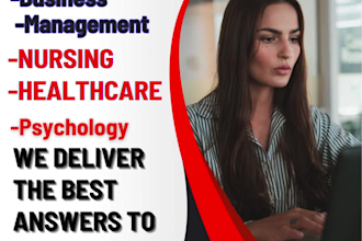 do psychology, nursing and business and management tasks