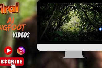 create viral ai bigfoot vlog bigfoot video veo3 cinematic bigfoot ai