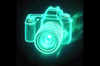 3d hologram animation 3d animated video hologram fan