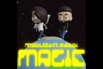 do 3d album cover with blender3d