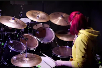 teach you the basics of drumming