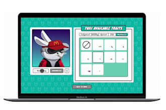 craft a nft landing page and custom pfp avatar generator