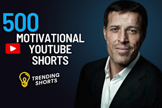 create motivational  reels and youtube shorts videos