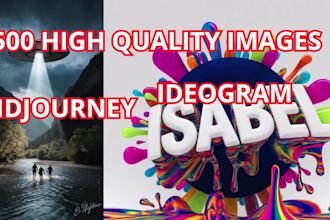 generate prompts bulk custom made midjourney ai images