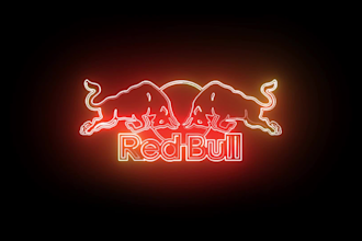 create amazing electric colorful logo intro