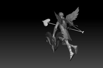 sculpt 3d models, toys, creatures, figures and characters ready for 3d printing