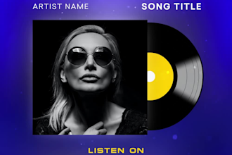 create a video ad to promote your music, song, single, album