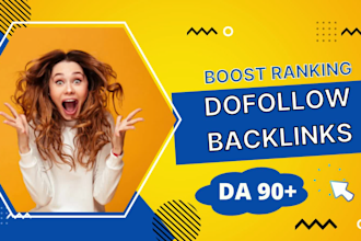 built high da 90 backlinks