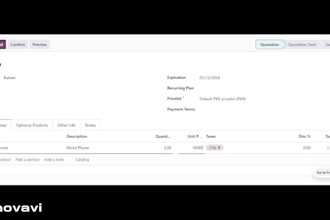 do odoo setup, basic website setup, and erp introduction