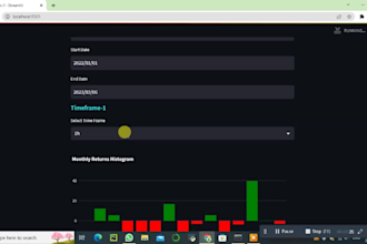 build trading bots backtesting screening data tools