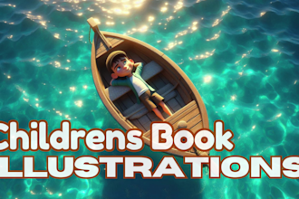 do childrens storybook illustrations and formatting