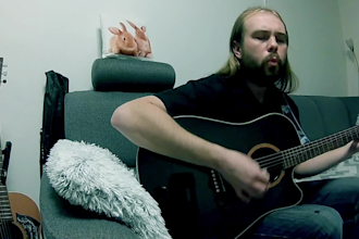 give you a online lesson of acoustic or electric guitar