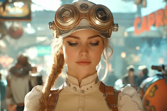 do a unique cinematic ai music videos with lyrics and visual effect