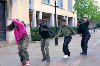 do custom group dance video with afro, tiktok, and choreographed moves