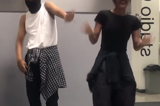 preform great tiktok dance group choreography hip hop dance with awesome steps