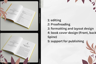 professionally format your book for KDP, ingramspark, and more
