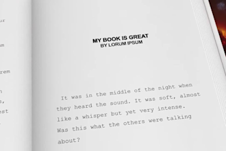 create cinematic book trailer, book teaser, promo video for your book